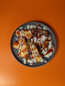 Loaded Halloumi Fries